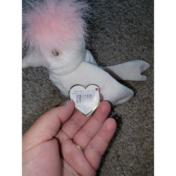 TY Beanie Baby ~ KUKU Cockatoo Bird #4192 1997 New with TAG Retired - Picture 5 of 6